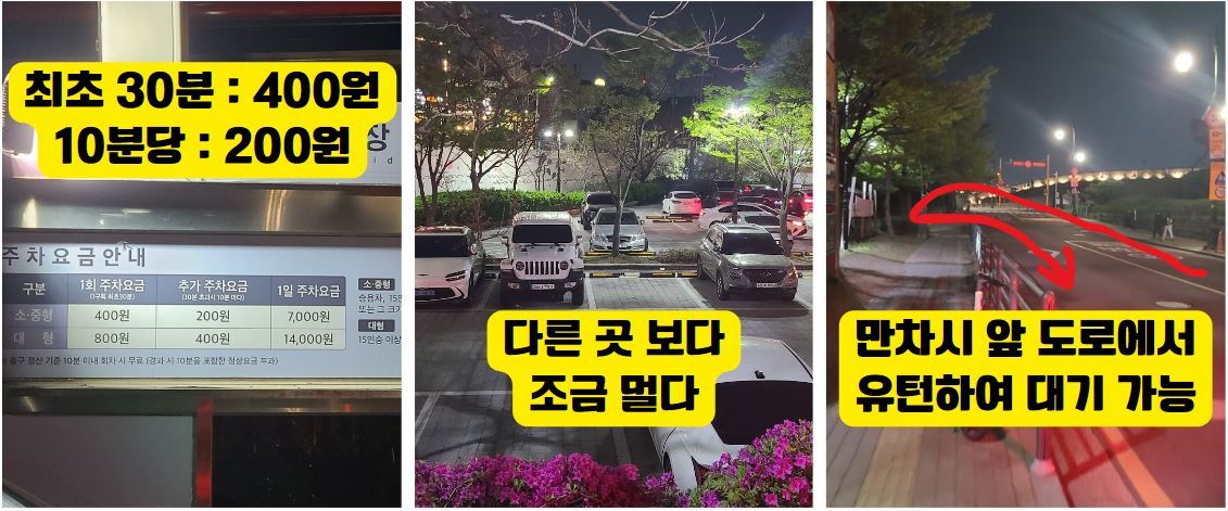 연무대 공영 주차장 정보