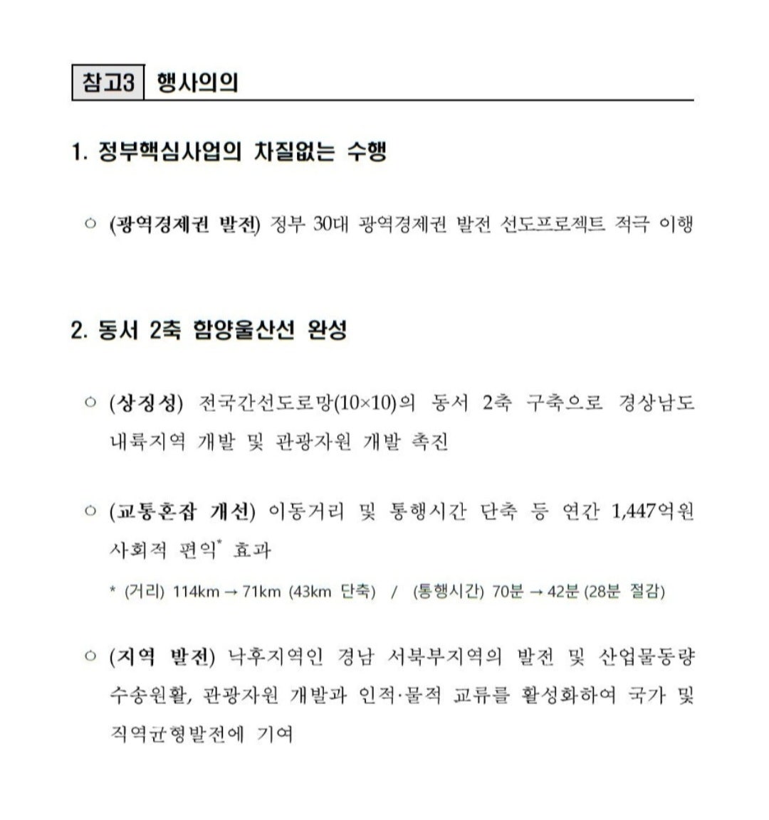 함양~울산 고속도로 함양~창녕 구간 12월 개통 4