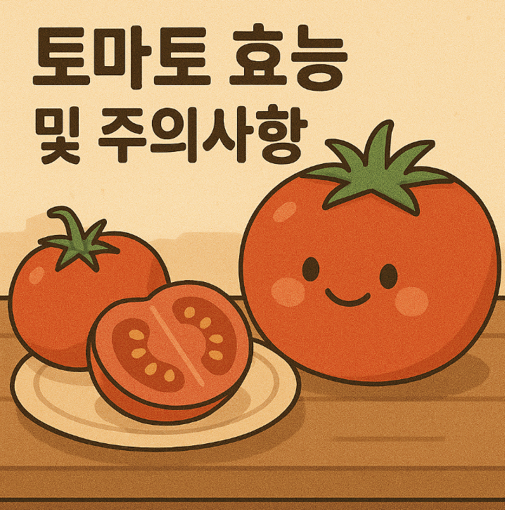 토마토 효능 및 주의사항