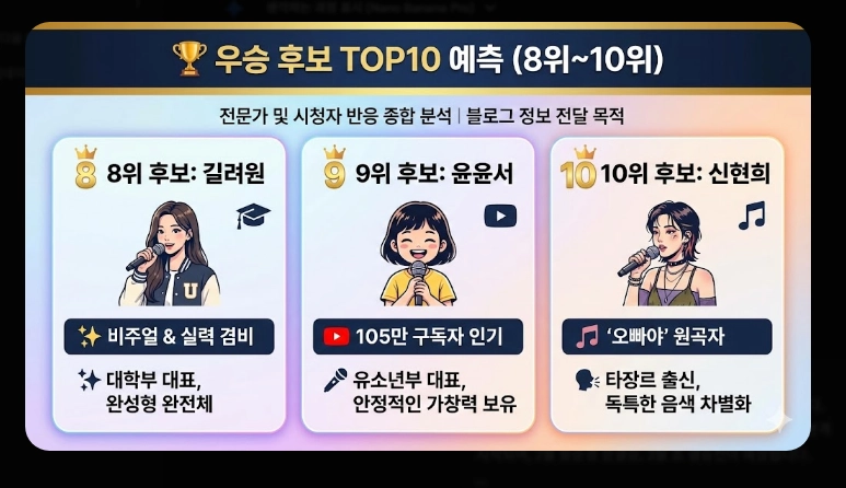 미스트롯4 본선진출자 베스트 무대