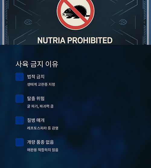 집에서 키우면 안 되는 이유