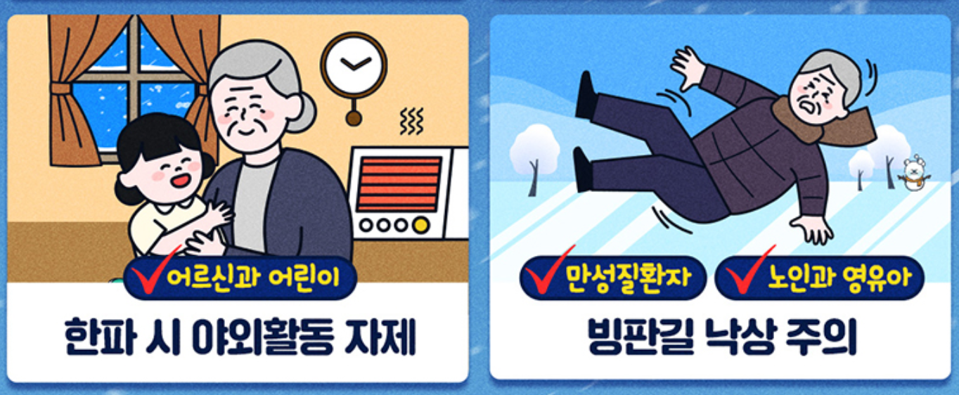 노인&middot;어르신을 위한 한파 대비 건강수칙, 겨울철 안전을 지키는 생활 가이드