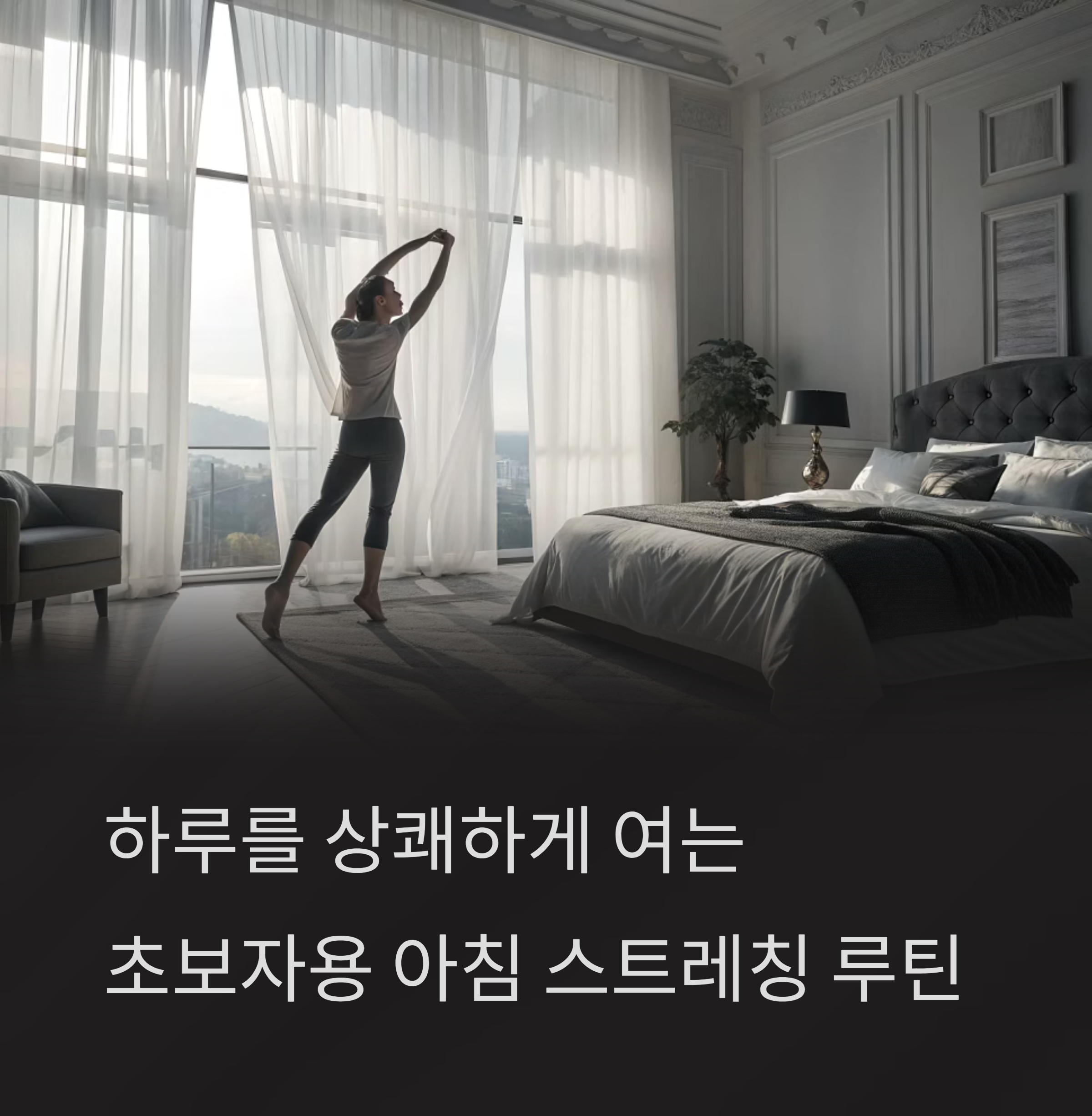 초보자용 아침 스트레칭 루틴