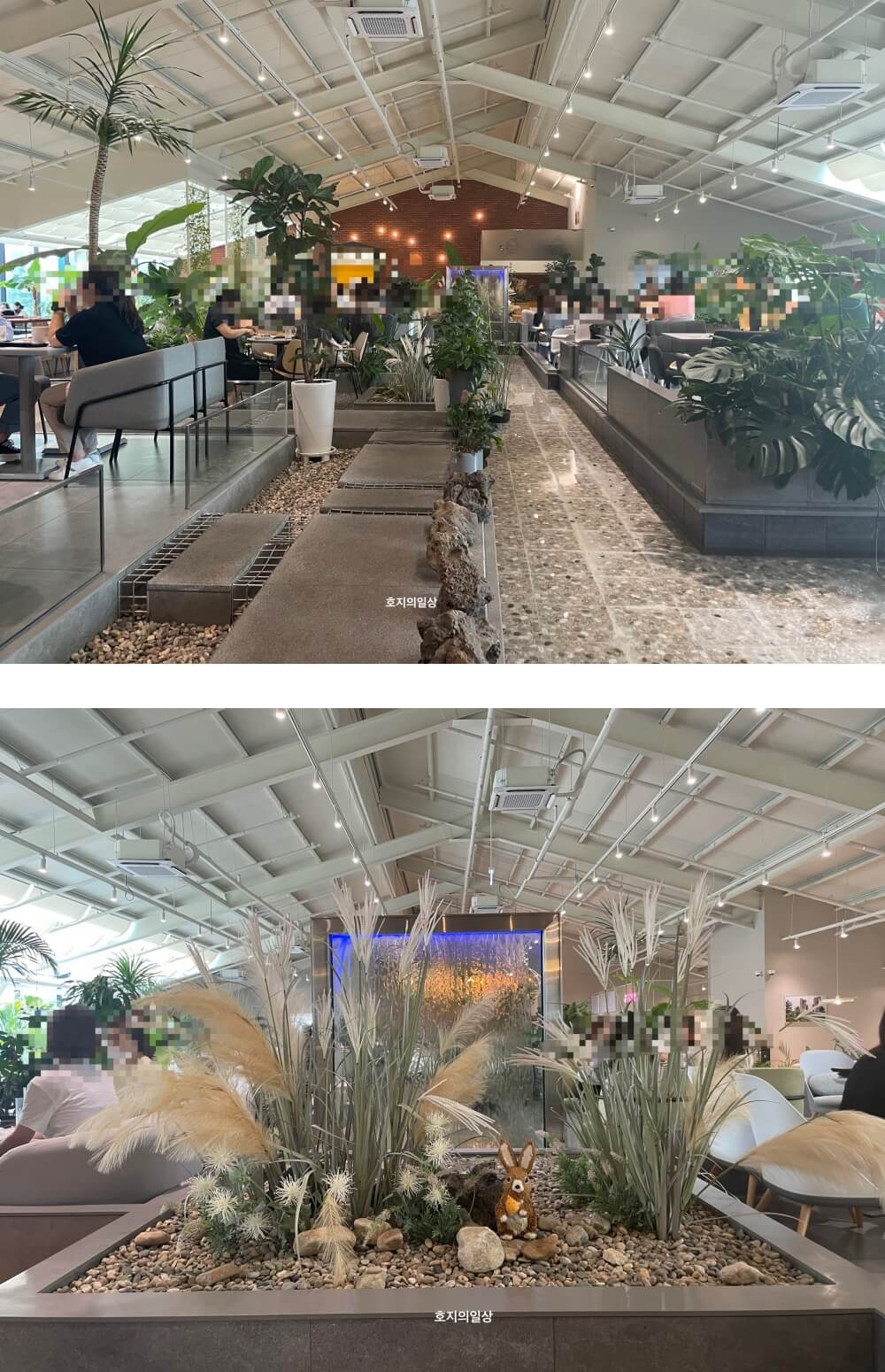 동탄 베이커리 카페 아스타나 - 식물원 컨셉 인테리어