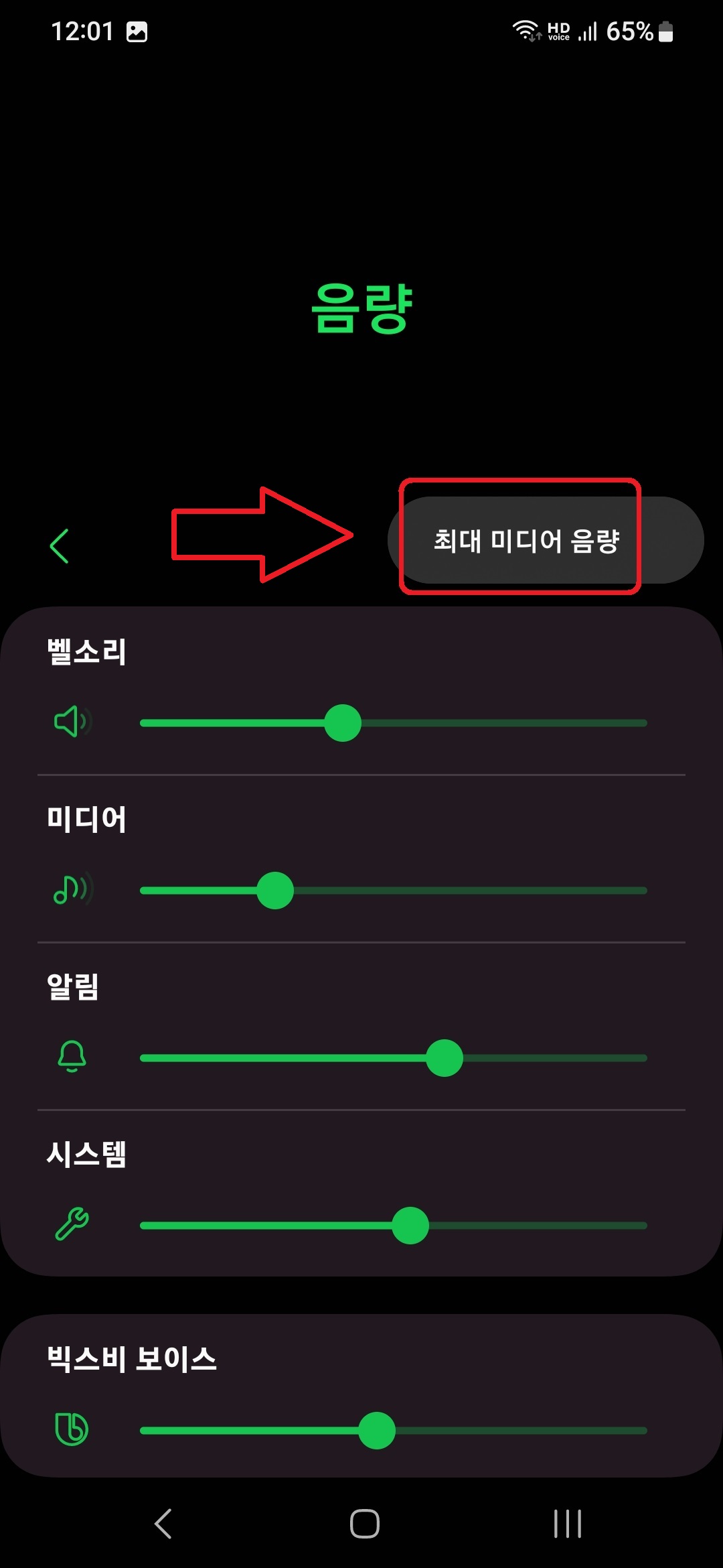 갤럭시 스마트폰에서 최대 음량 제한 설정하는 방법 5