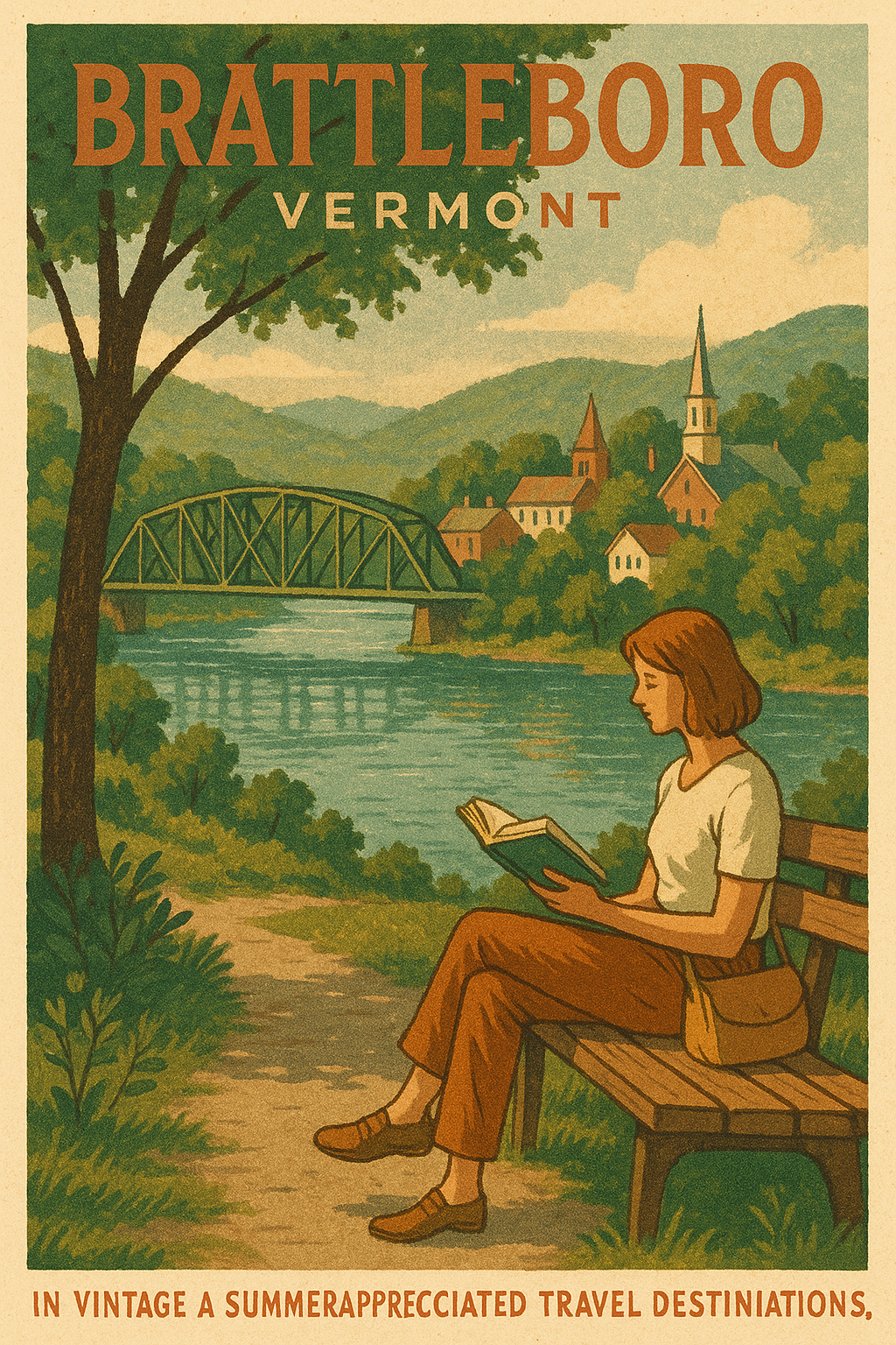 빈티지 감성 일러스트