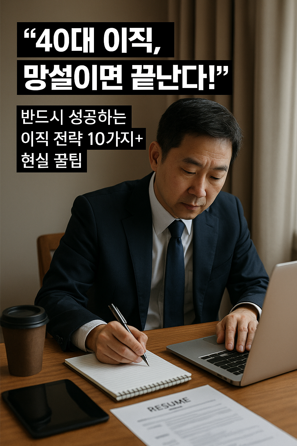 40대 이직 성공 방법