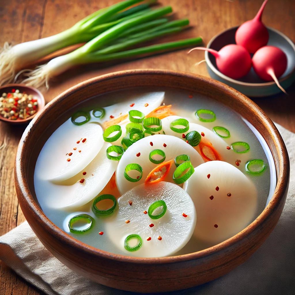 동치미 국물 만들기