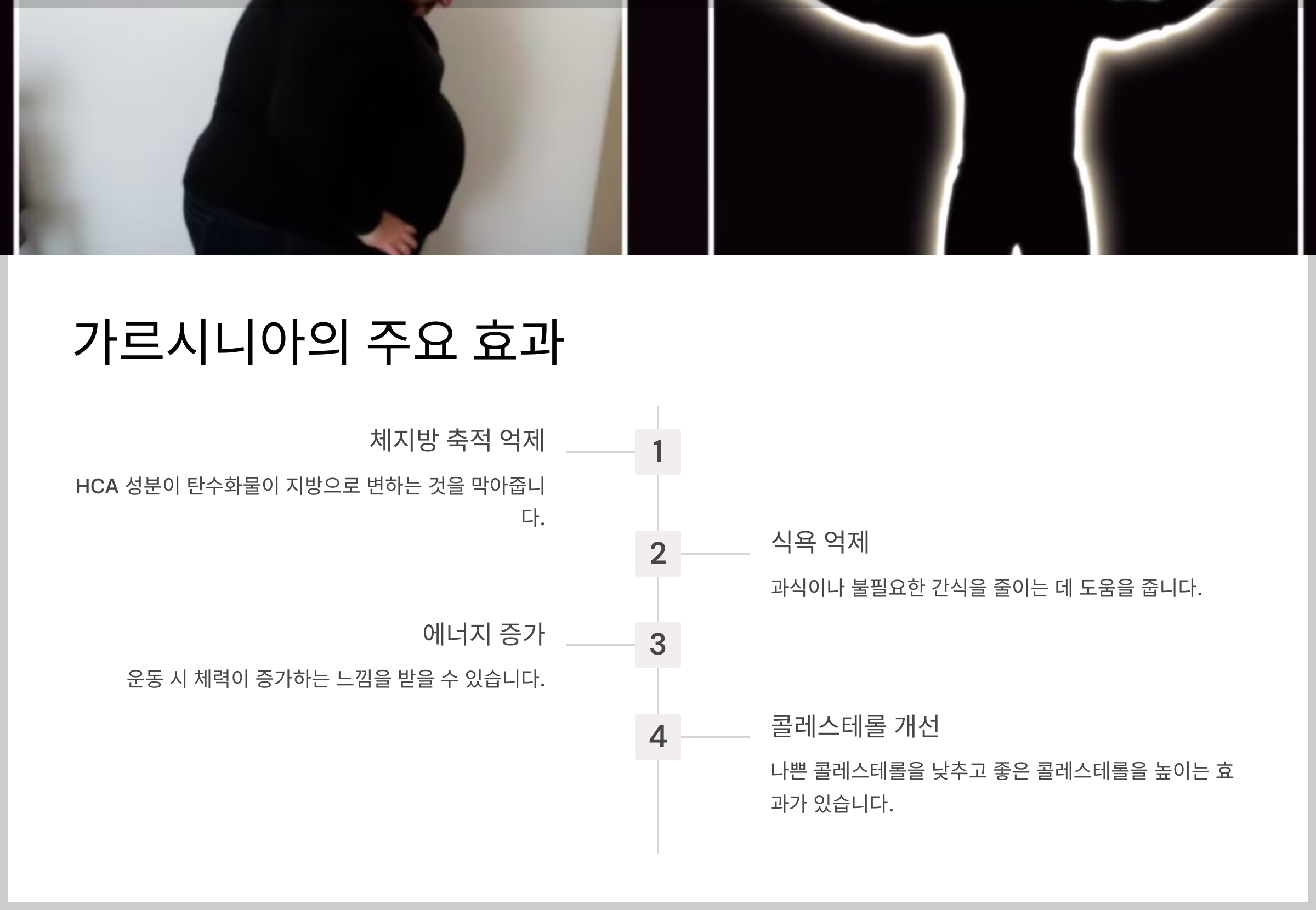 가르시니아 체중 관리