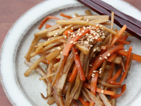 우엉조림 만들기 요약