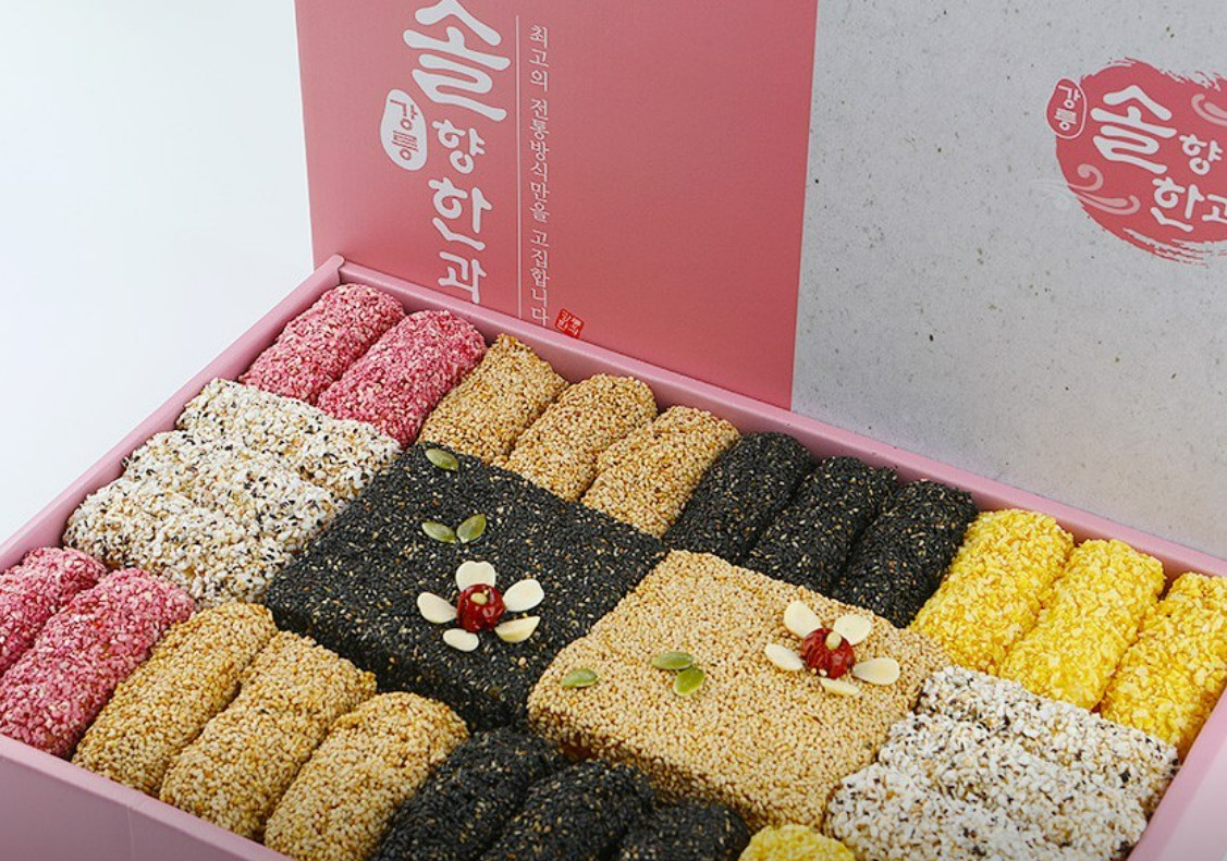 사노라면 강릉 4남매 전통 한과 공장 주문 방법