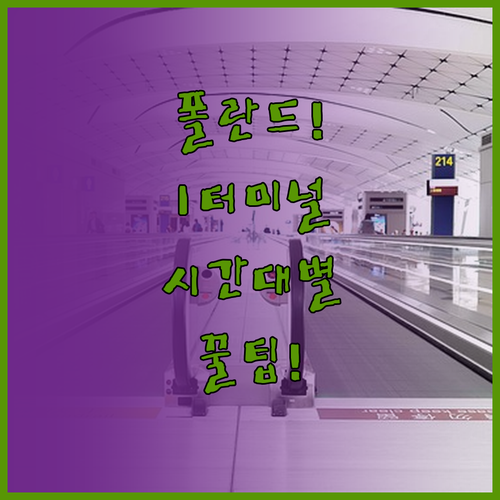 폴란드항공 인천공항 출발 제1터미널 ..