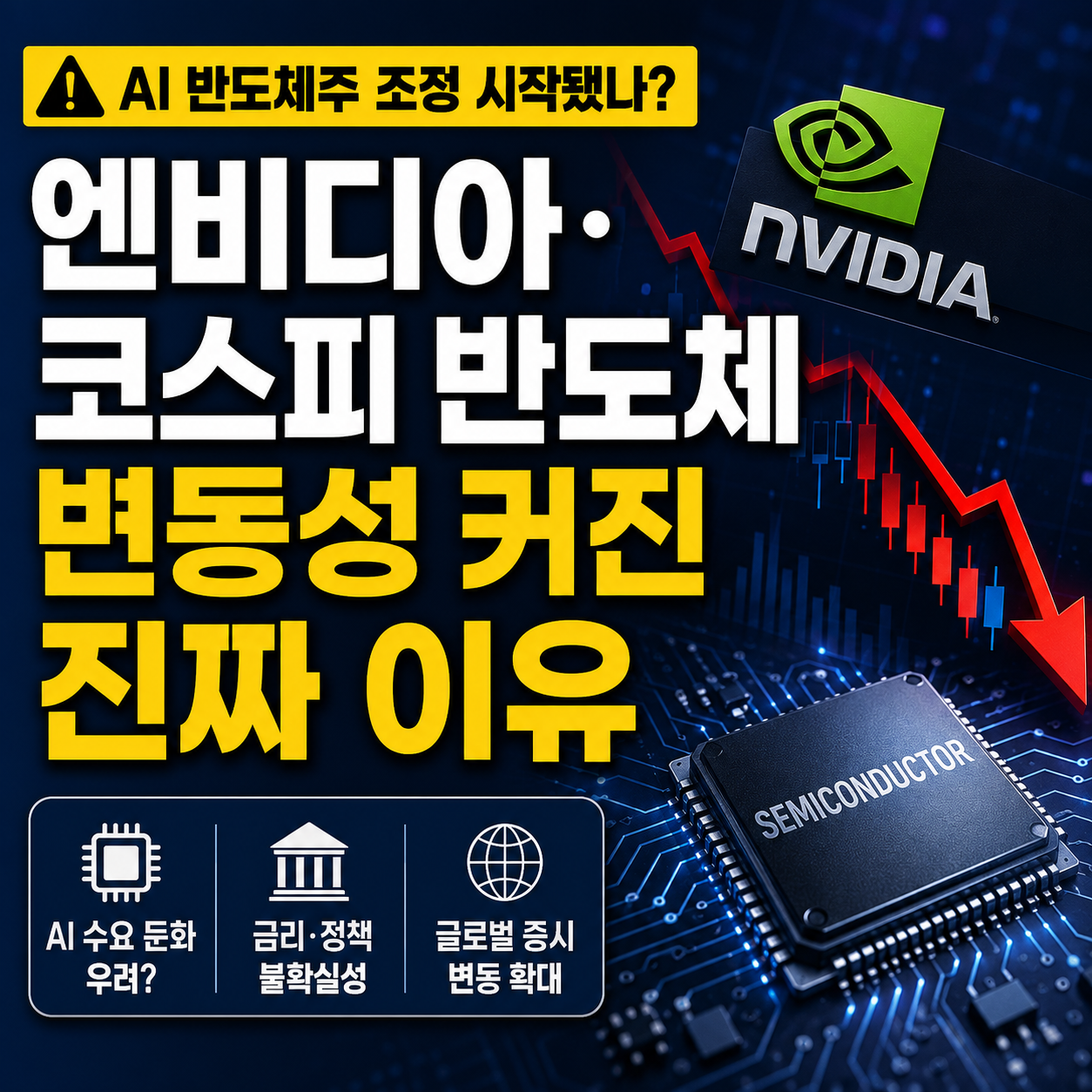 AI 반도체주 조정 시작됐나 이미지