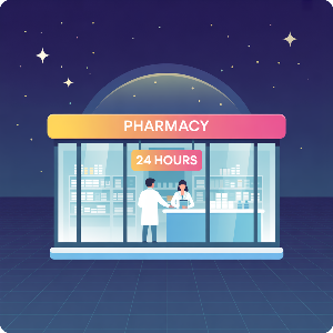 부산 약국 24시간 여는곳 이미지