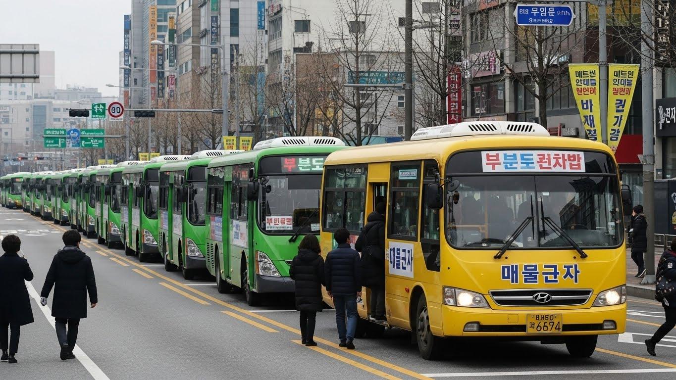 서울시 버스 파업 마을버스