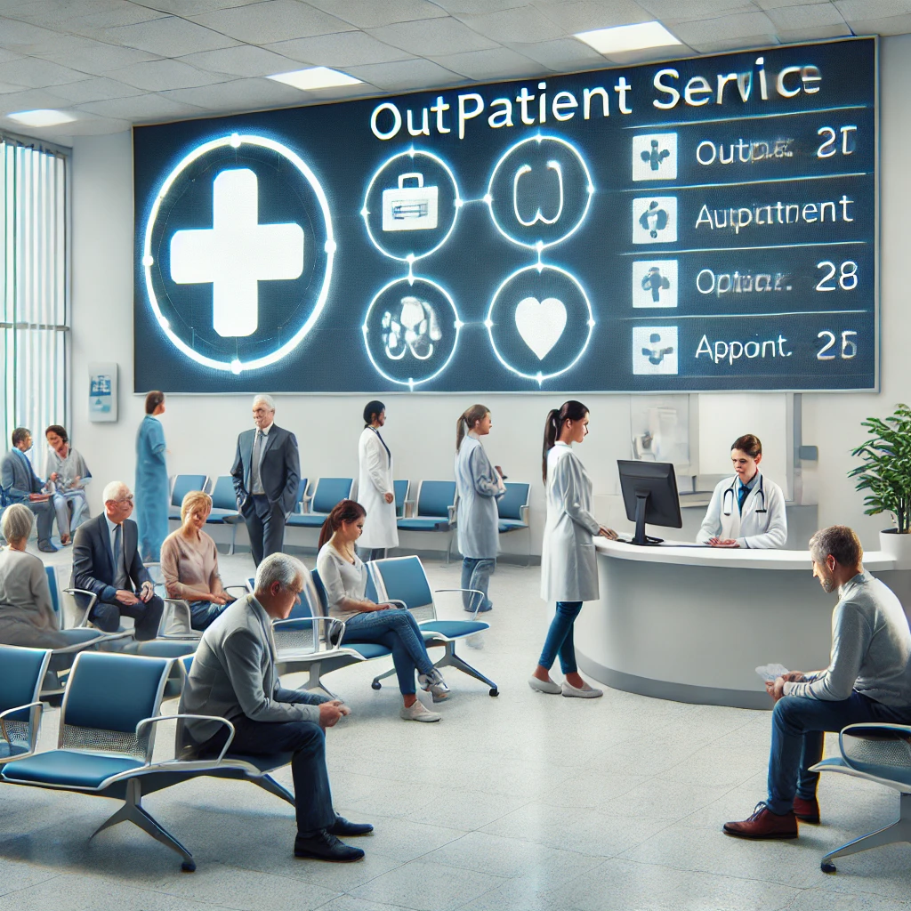 외래 진료를 통해 발생한 의료비 지원 대상 진료 장면