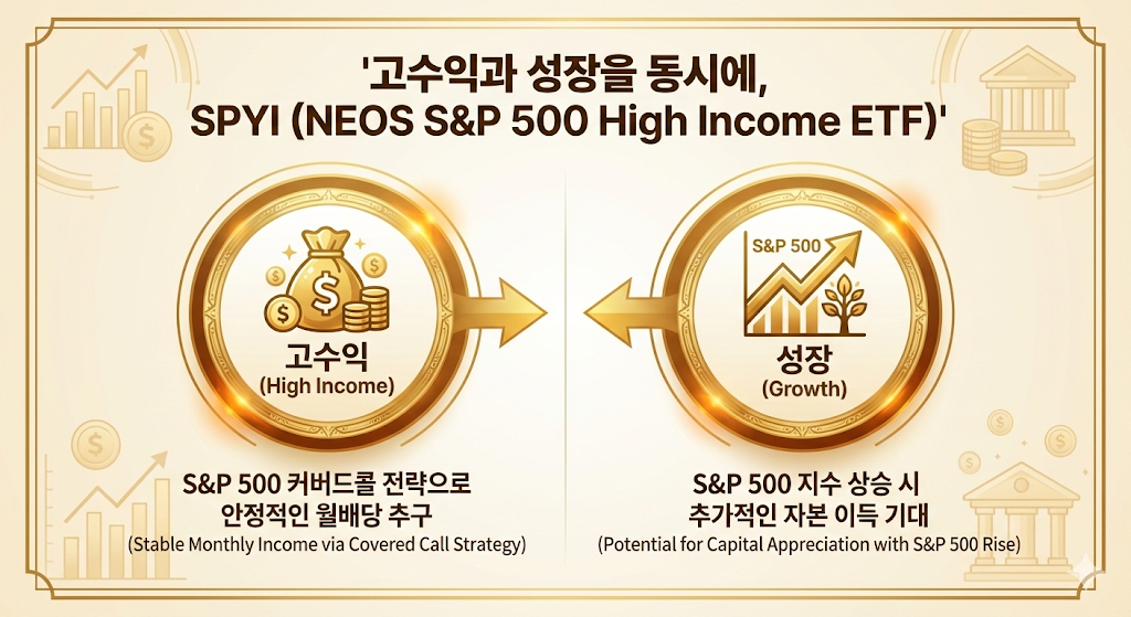 고수익과 성장을 동시에, SPYI (NEOS S&P 500 High Income ETF)