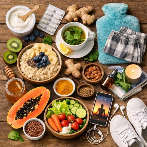 장과 마음의 균형 이미지