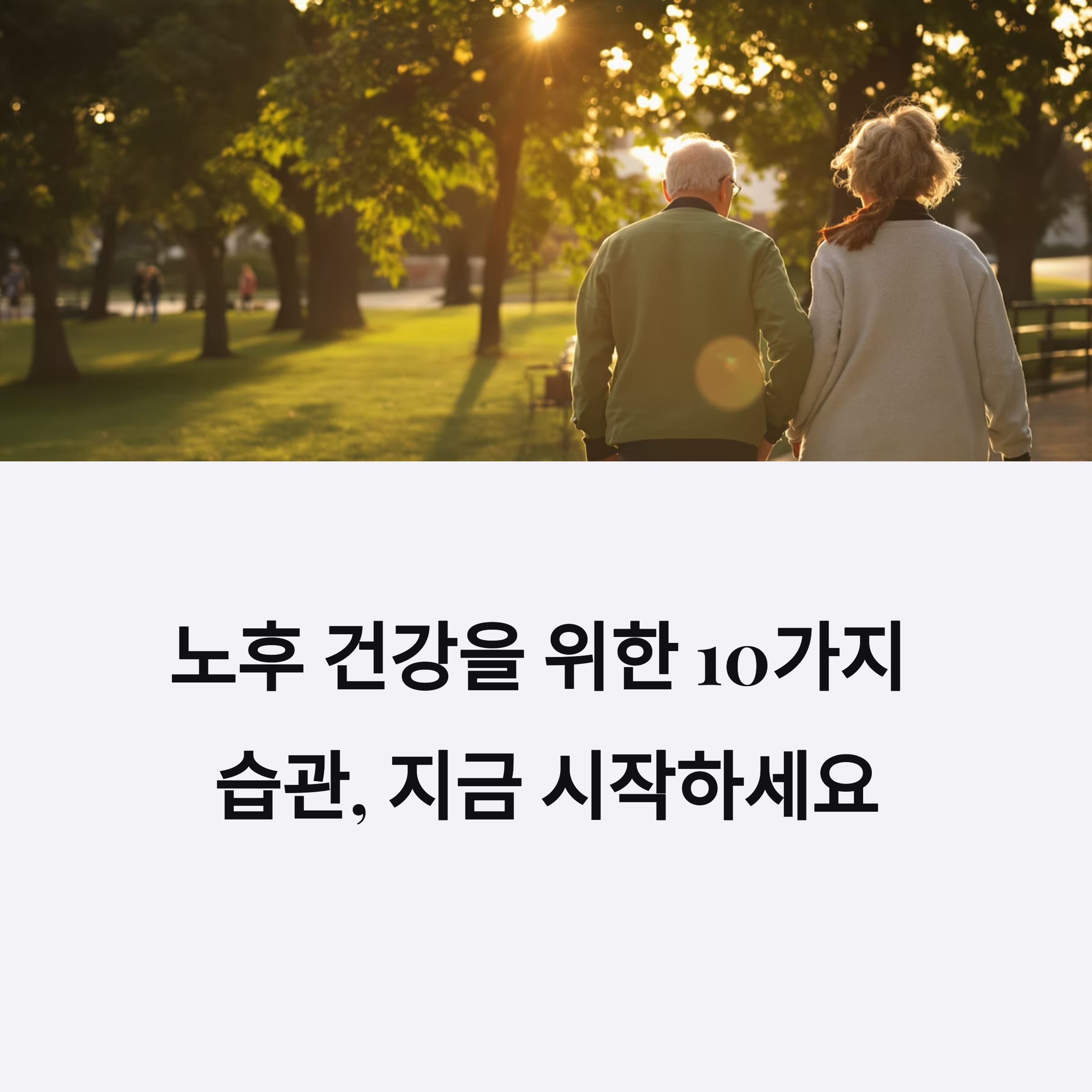 노후 건강