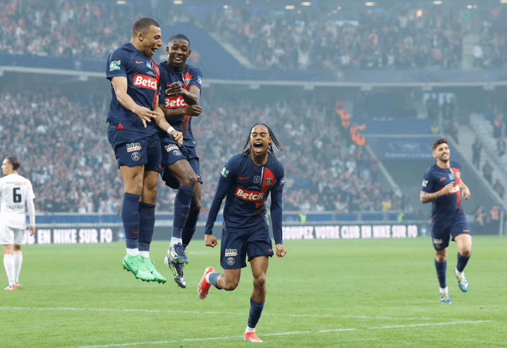 PSG 프랑스컵 우승