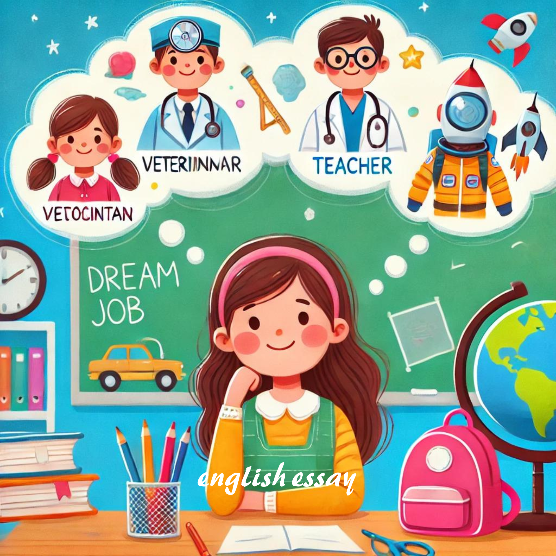 How to Write an Essay on "My Dream Job" for Intermediate Level (Upper Elementary Students) "나의 꿈의 직업"에 관한 에세이를 쓰는 방법