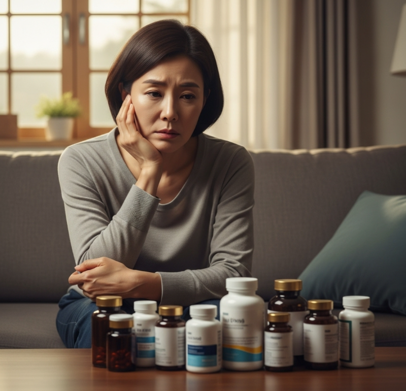 "TV만 틀면 나오는 갱년기 영양제 광고, 정말 다 믿어도 될까요?"