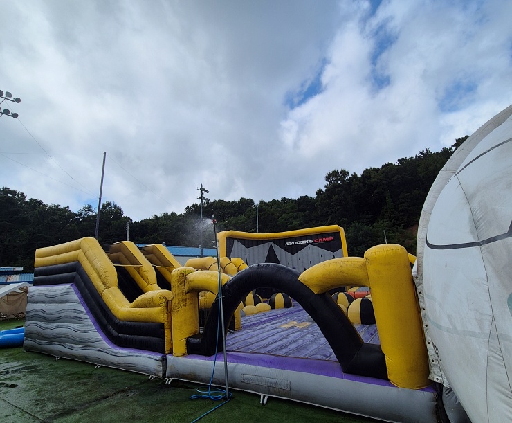 비오는날 나들이 