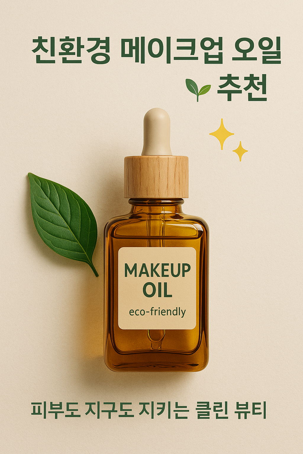 친환경 메이크업 오일