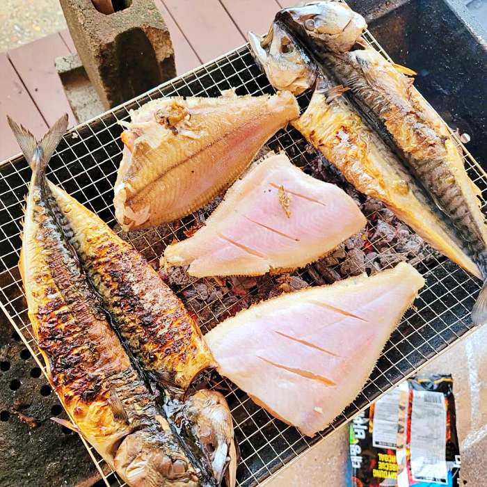한국인의 밥상 전남 고흥 반건조 생선 숯불 구이 맛집