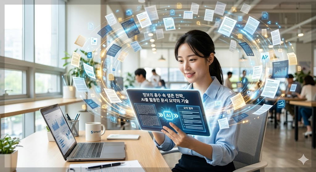 정보의 홍수 속 생존 전략, AI를 활용한 문서 요약의 기술