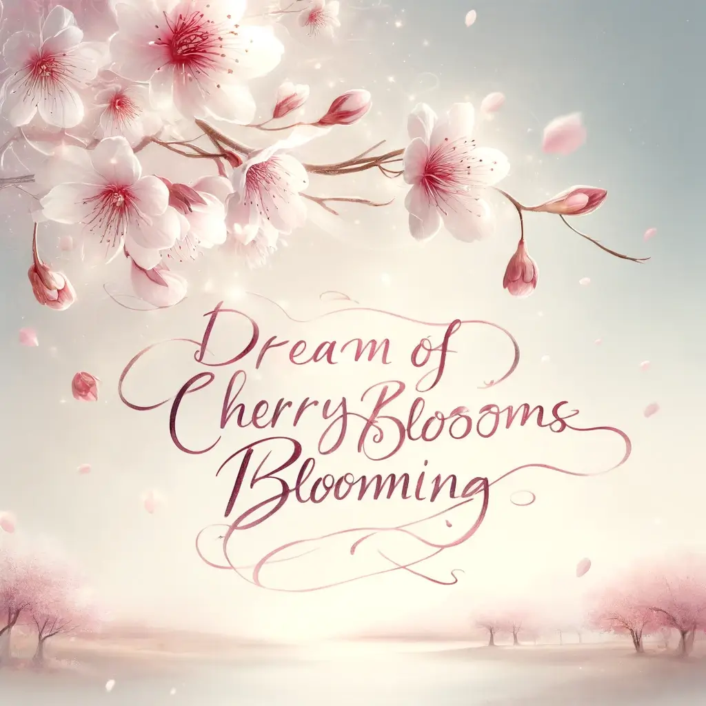 벚꽃 피는 꿈 해몽