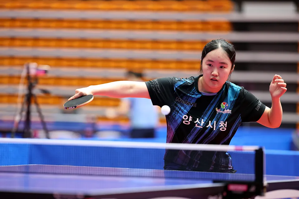 2025년 한국 탁구 국가대표 선발전 결과! [남자 여자 국대 선수 순위 대한탁구협회 대한체육회]