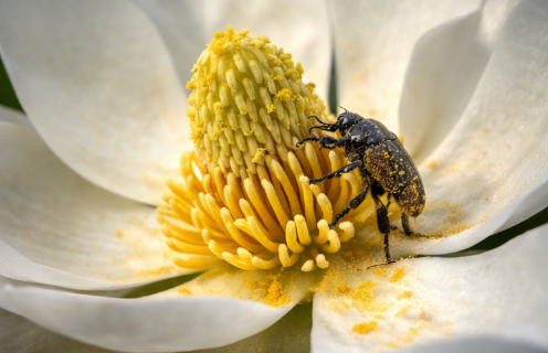 꽃의 등장과 생태계 변화