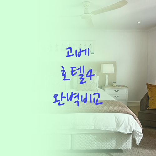 고베 효고구 호텔 4곳 완벽 비교 내..