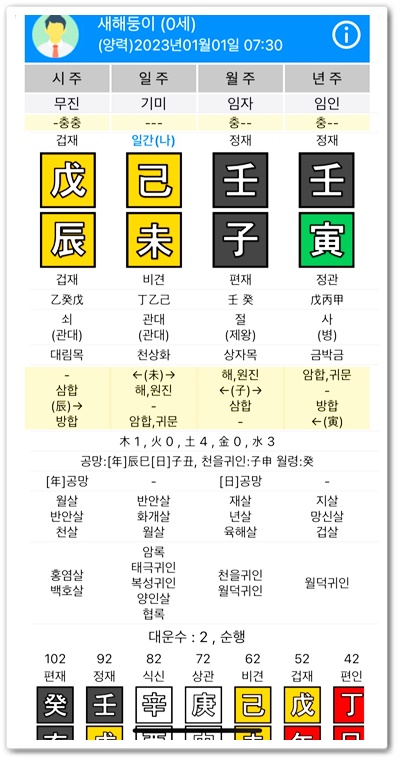 사주팔자