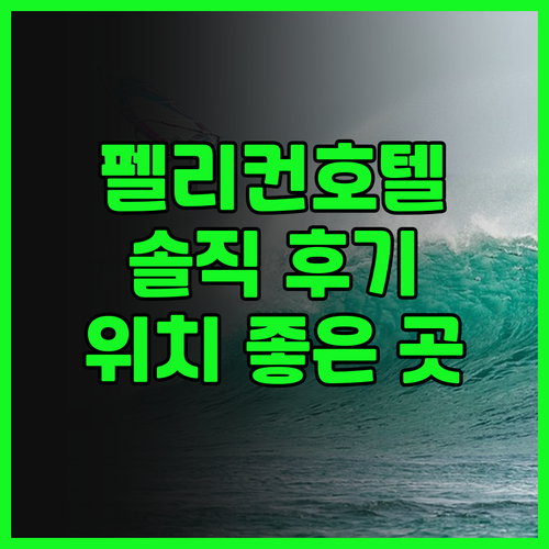 펠리컨 런던 호텔 앤드 레지던스 솔직..