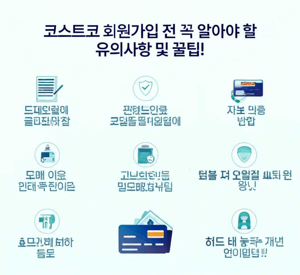 코스트코회원가입방법_tips-precautions