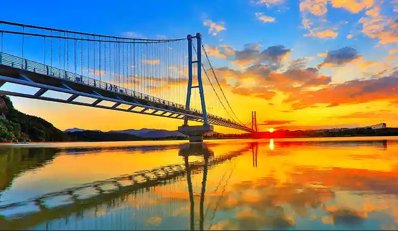 무인도의 디바 섬 촬영지 상주시 경천섬