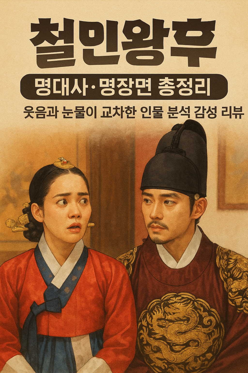 &lt;철인왕후&gt; 명대사·명장면, 웃음과 눈물이 교차한 인물 분석 감성 리뷰