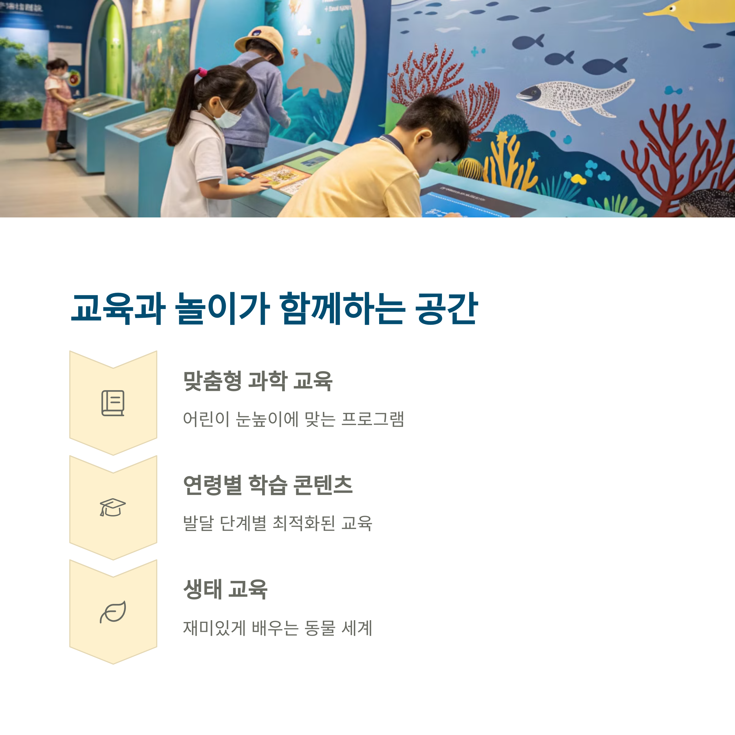 교육과 놀이가 함께하는 공간