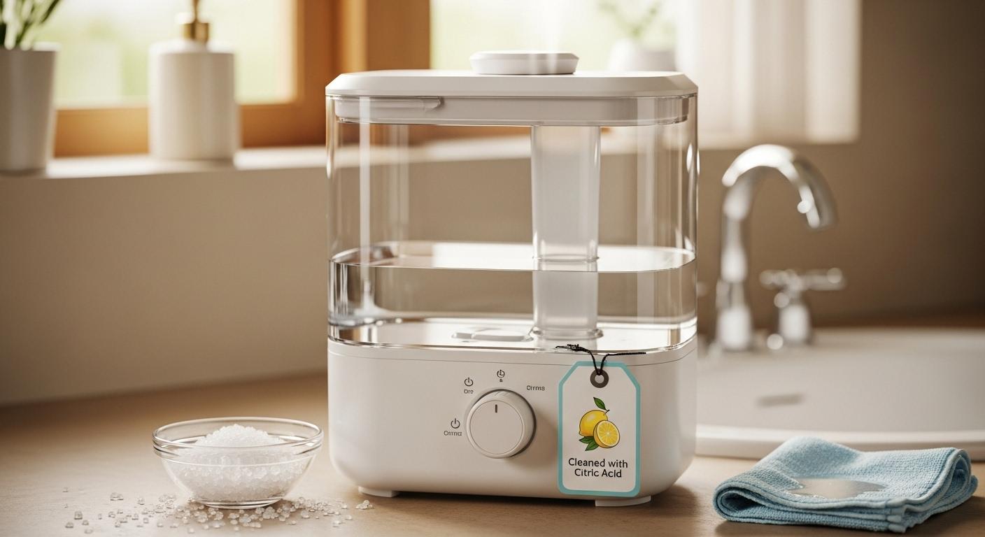 가습기 구연산 세척 후 사용