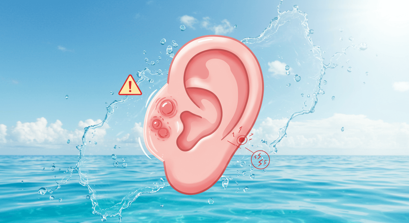 "여름철 외이도염 예방법"에 대한 이미지입니다.