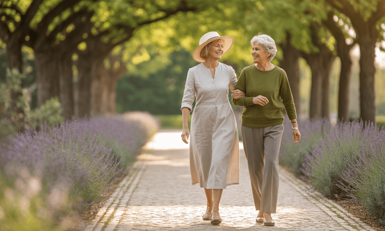 치매-전조-증상-예방법-산책