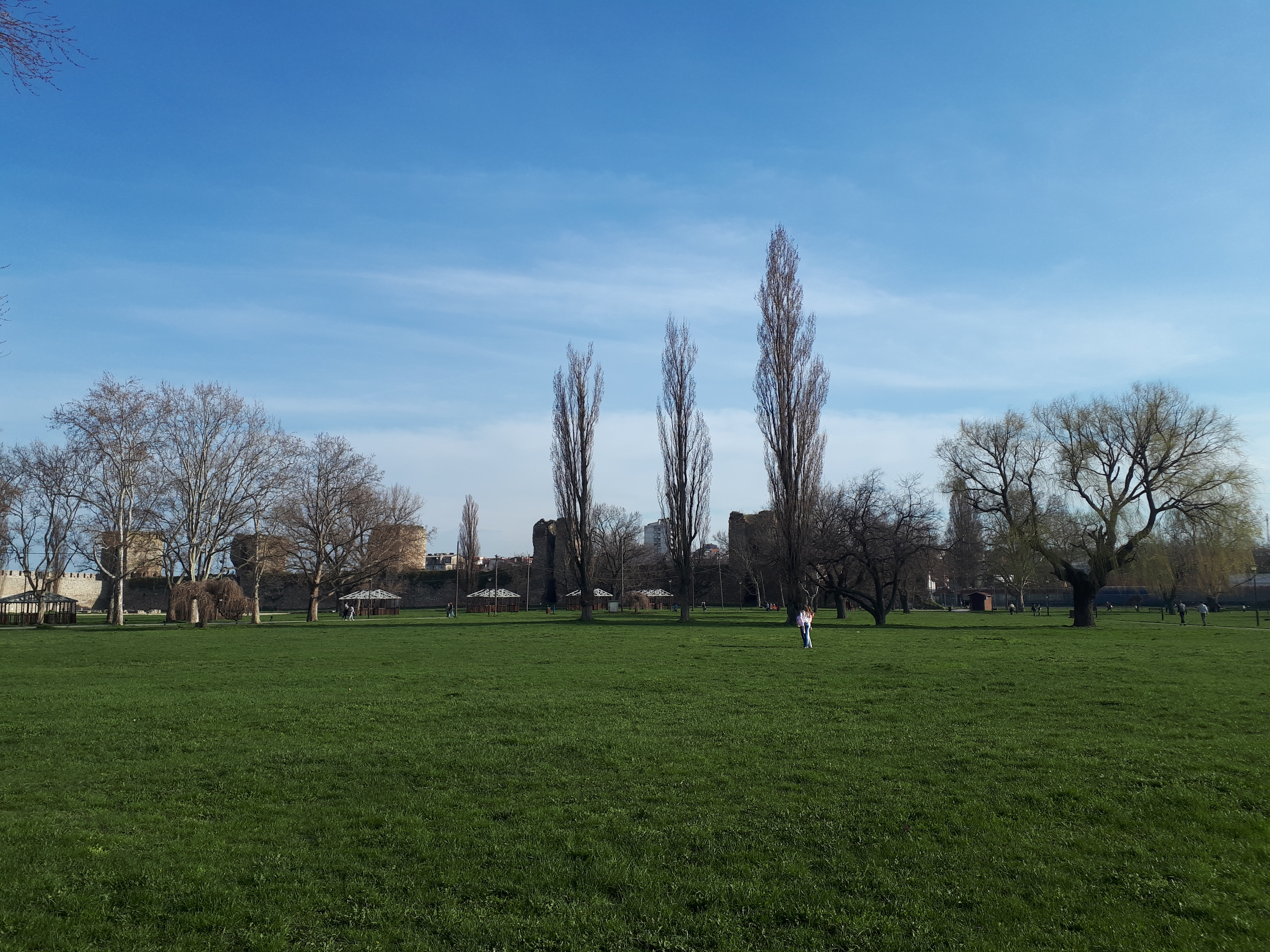 세르비아 스메데레보 요새의 맹우 넓은 부지