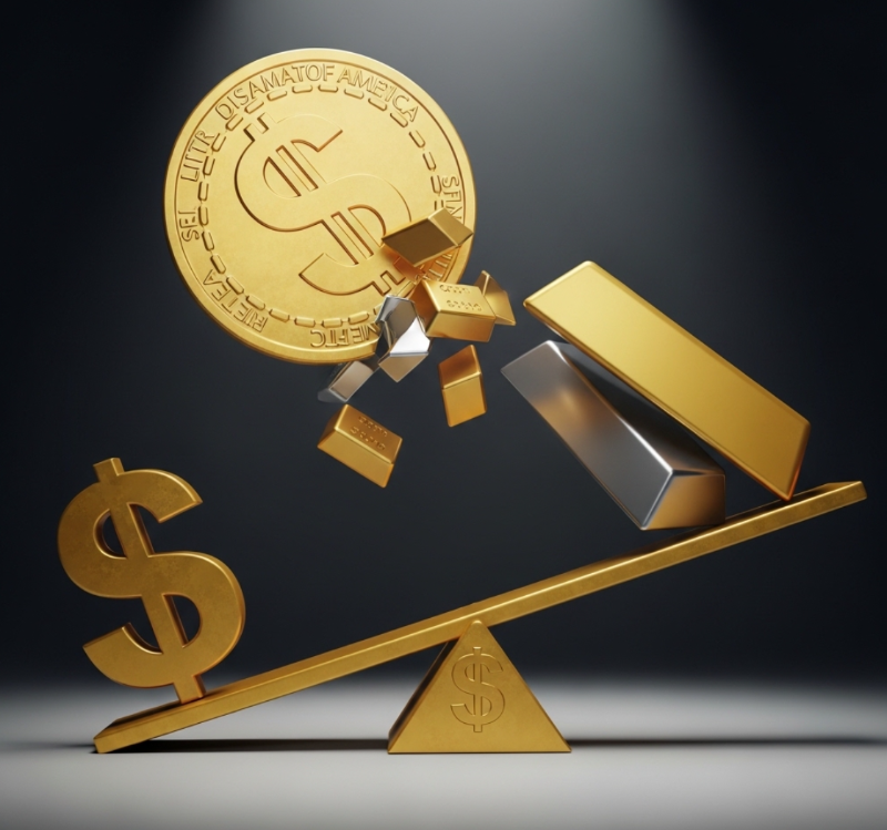 달러 강세와 금 가격 급락 , 왜 반대로 움직일까?