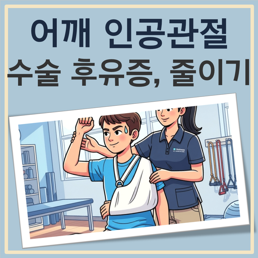 어깨 인공관절 수술 후유증 및 줄이는 법 대표 이미지
