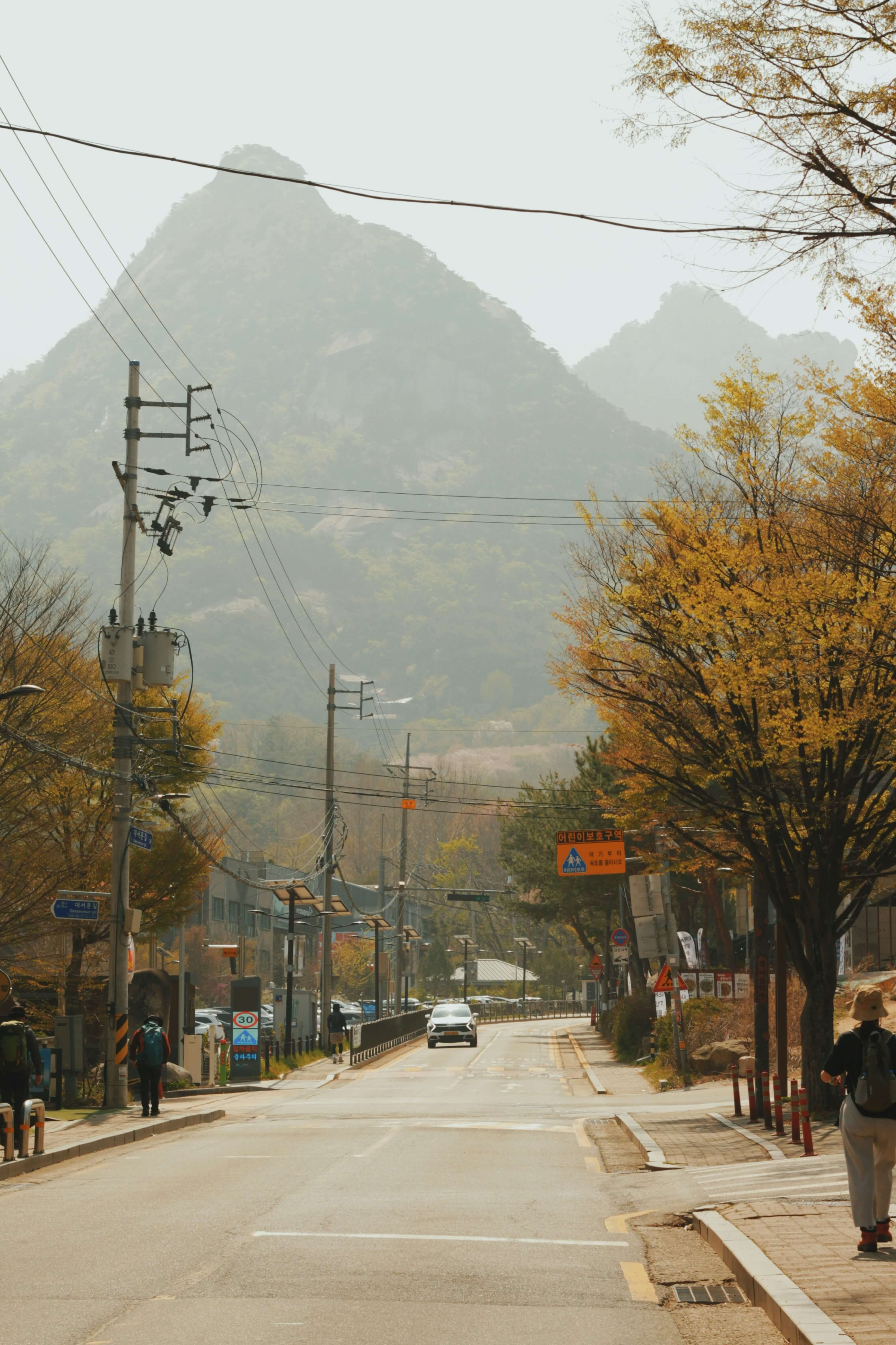 한국 100대명산 지도