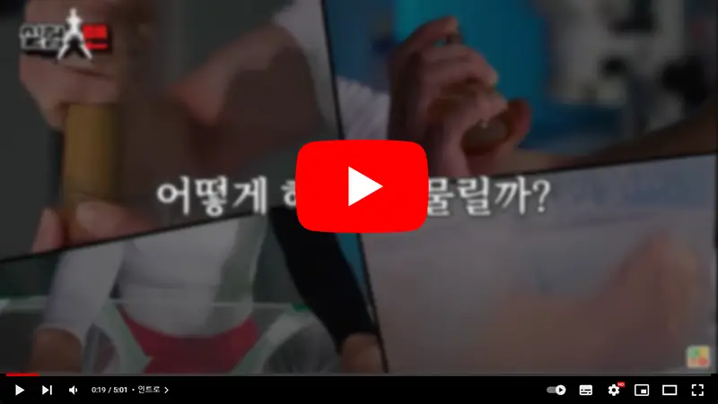 질병관리청 모기 퇴치 영상
