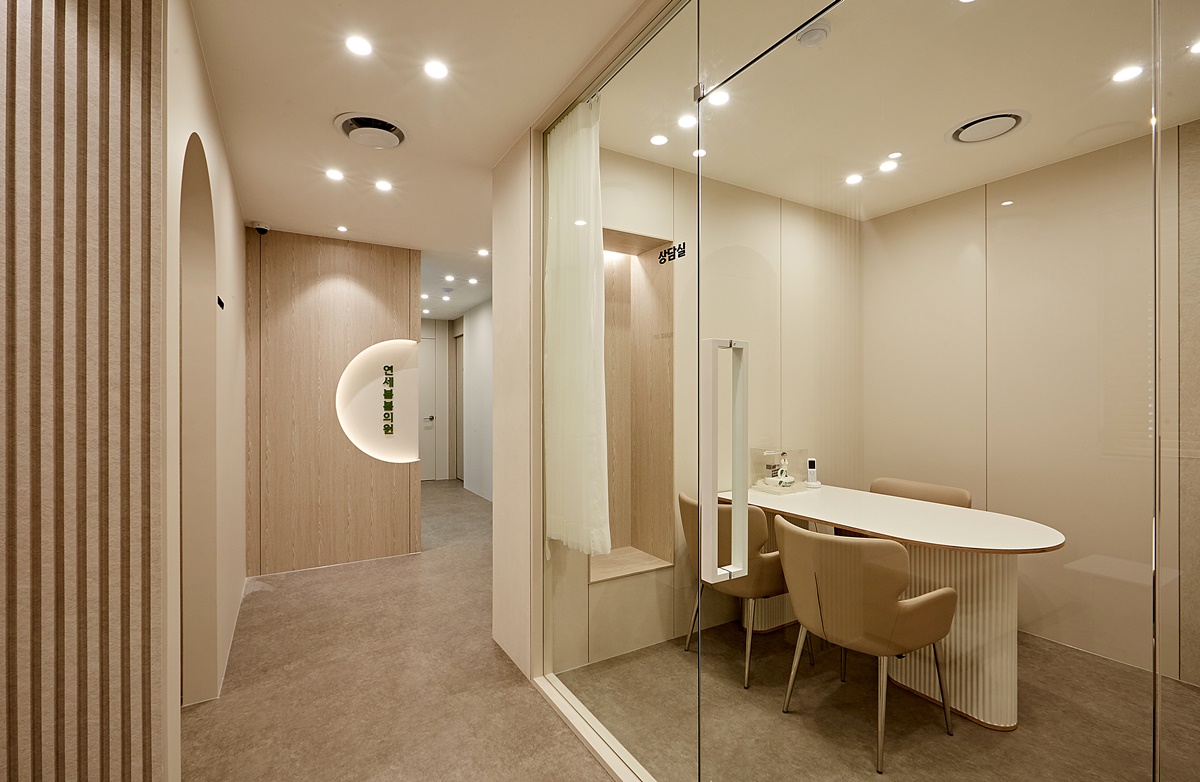 병원유리가벽레이아웃