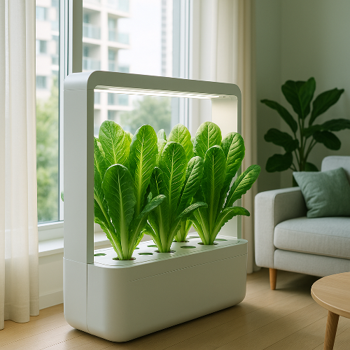 아파트 실내 농업에 적합한 로메인 기르기(잎채소류)